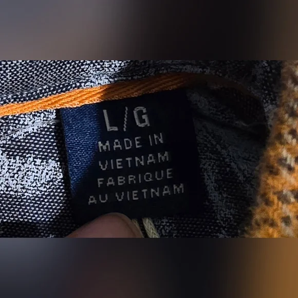 Tommy Bahama Canyon Beach Button Down Flannel Size Large - Picture 5 of 8